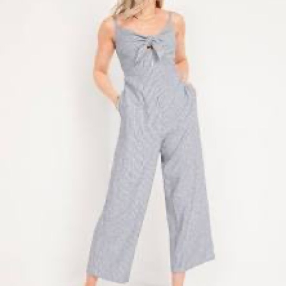 Women's Striped Jumpsuit